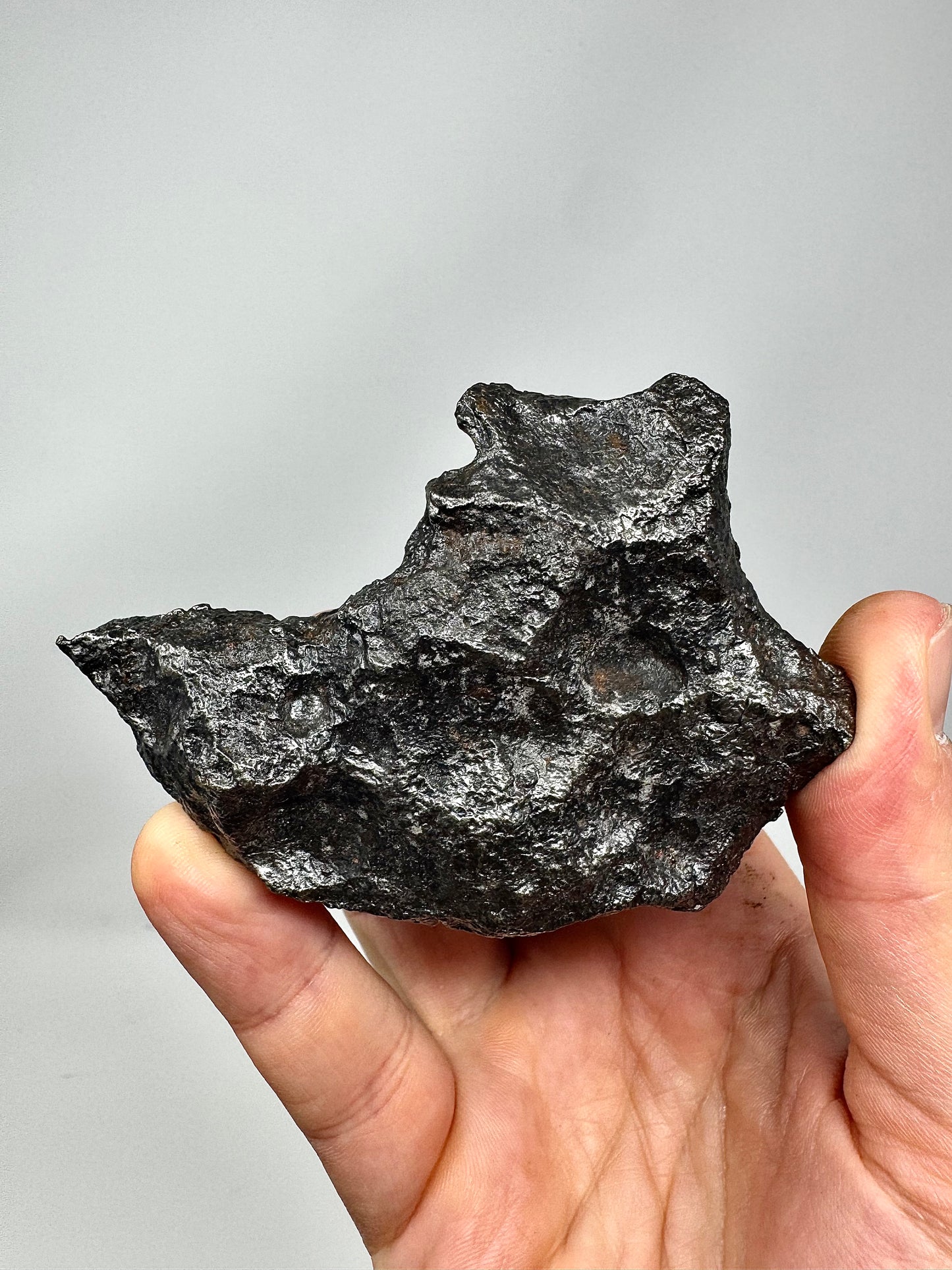 446.1g Campo Del Cielo Iron Meteorite - Beautiful Features And Regmyglypts - From The Core Of An Asteroid!
