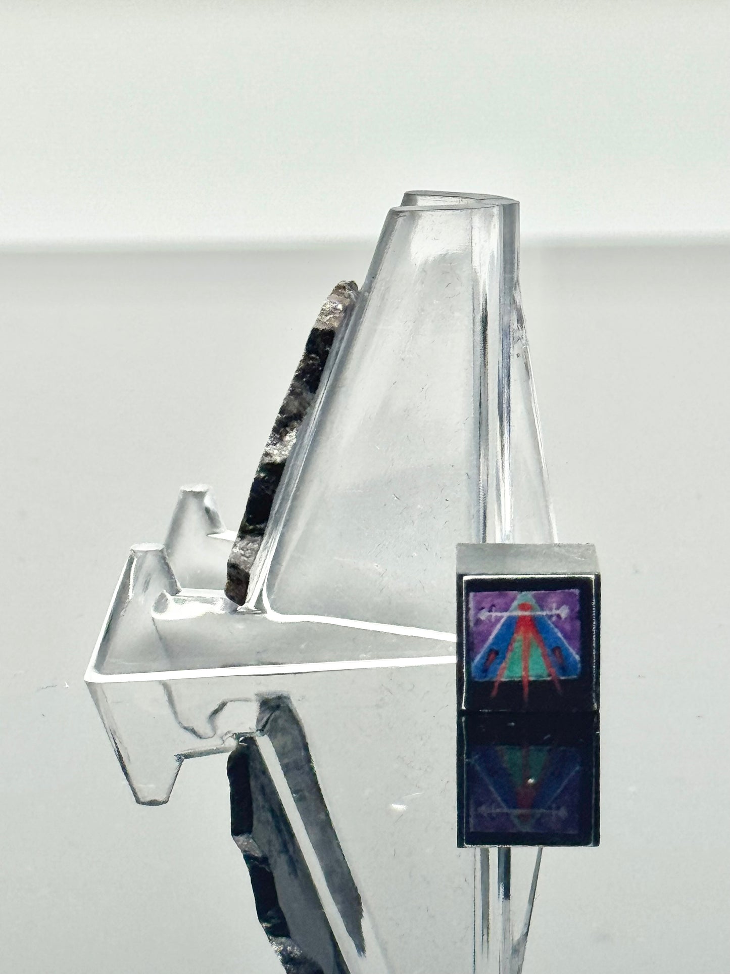 Hassi El Biod 002 Meteorite - 6.0g - A Rare, Ungrouped Olivine/Pyroxene Filled Pallasite!