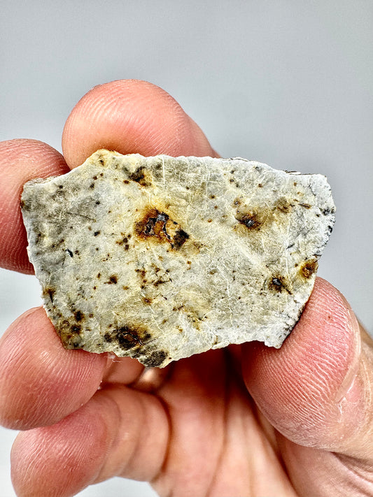 Beautiful Marble-Like Djoua 001 Enstatite Achondrite Meteorite - 5.9g