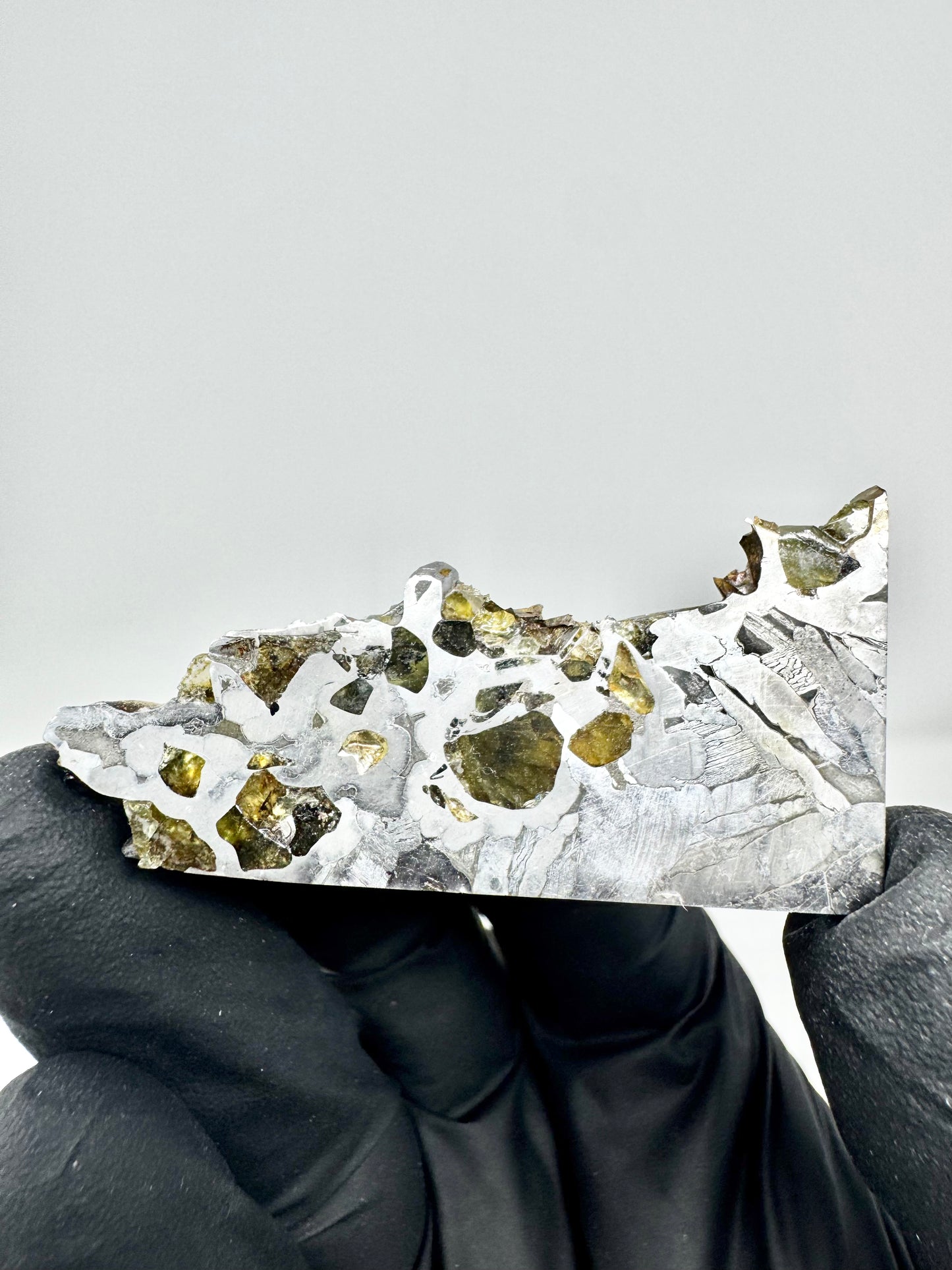 Beautifully Translucent Seymchan Pallasite Meteorite - 26.5g - From An Asteroid