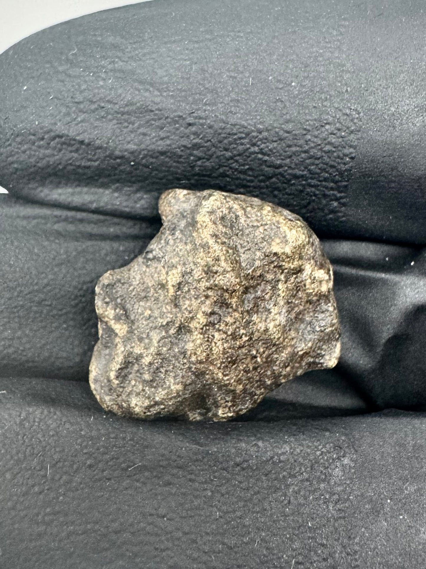 3.2g Genuine Martian Meteorite Amgala 001 - Whole Individual! Scientifically Studied Rock From Planet Mars