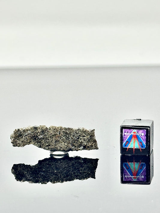 1.2g NWA 17510 Martian Shergottite Meteorite - Genuine Stone From Planet Mars