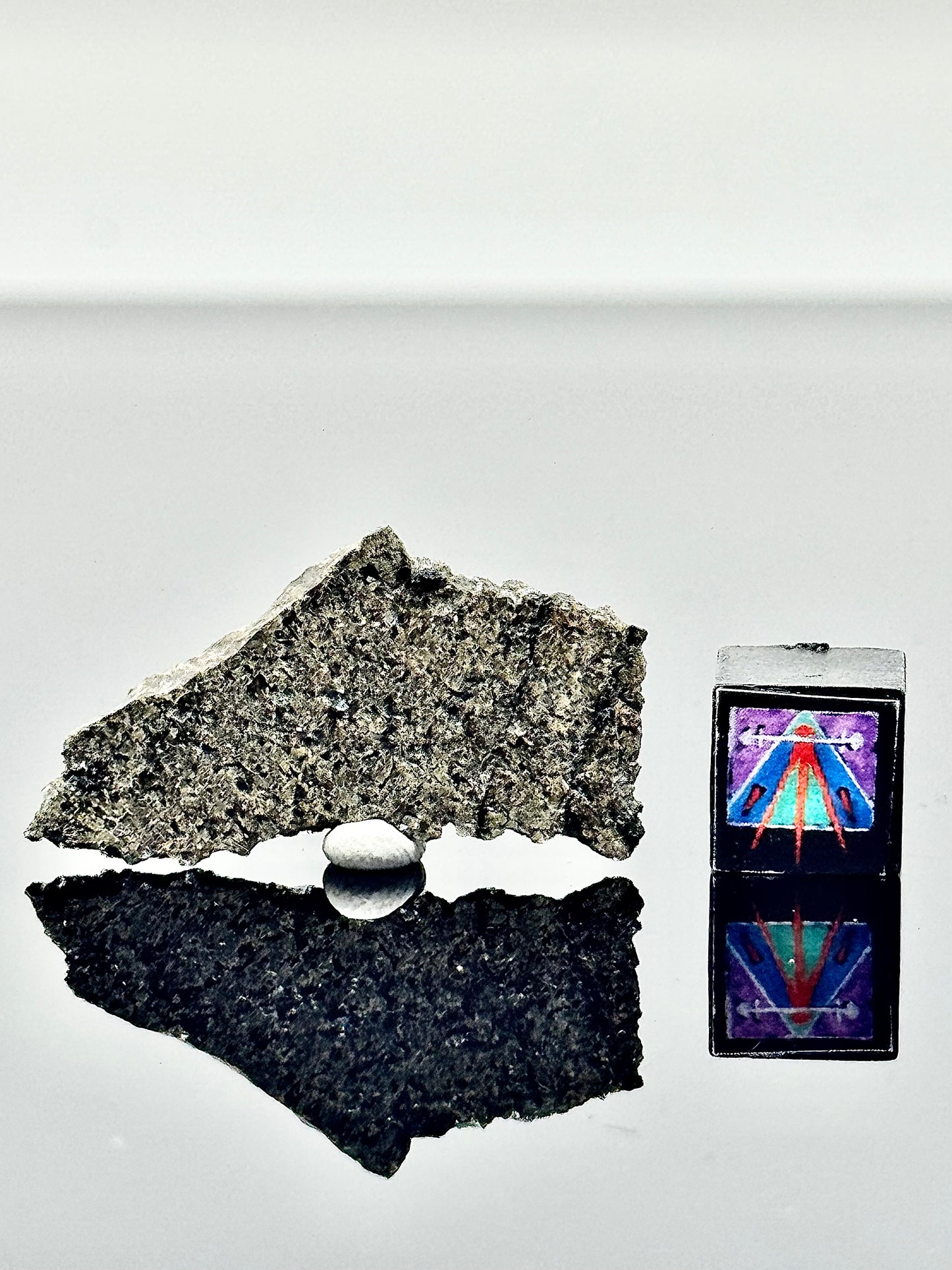 2.3g NWA 17510 Martian Shergottite Meteorite - Genuine Stone From Planet Mars