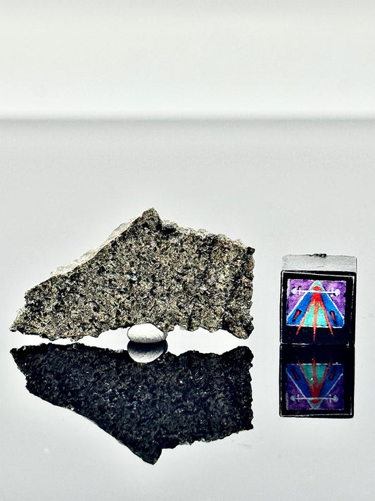 2.3g NWA 17510 Martian Shergottite Meteorite - Genuine Stone From Planet Mars