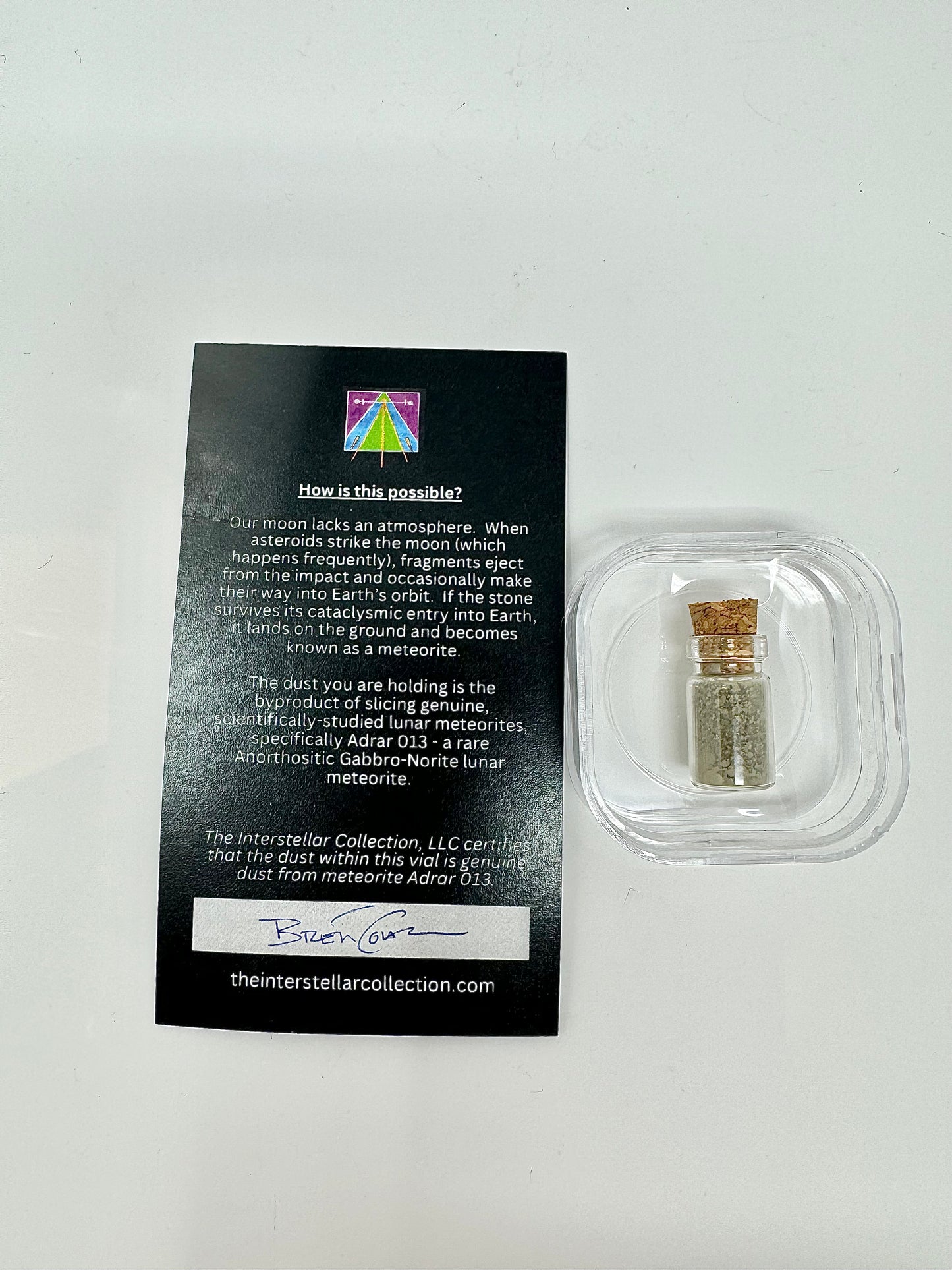 2024 Black Friday Special:  Certified Genuine Moon and Mars Dust Vial Set