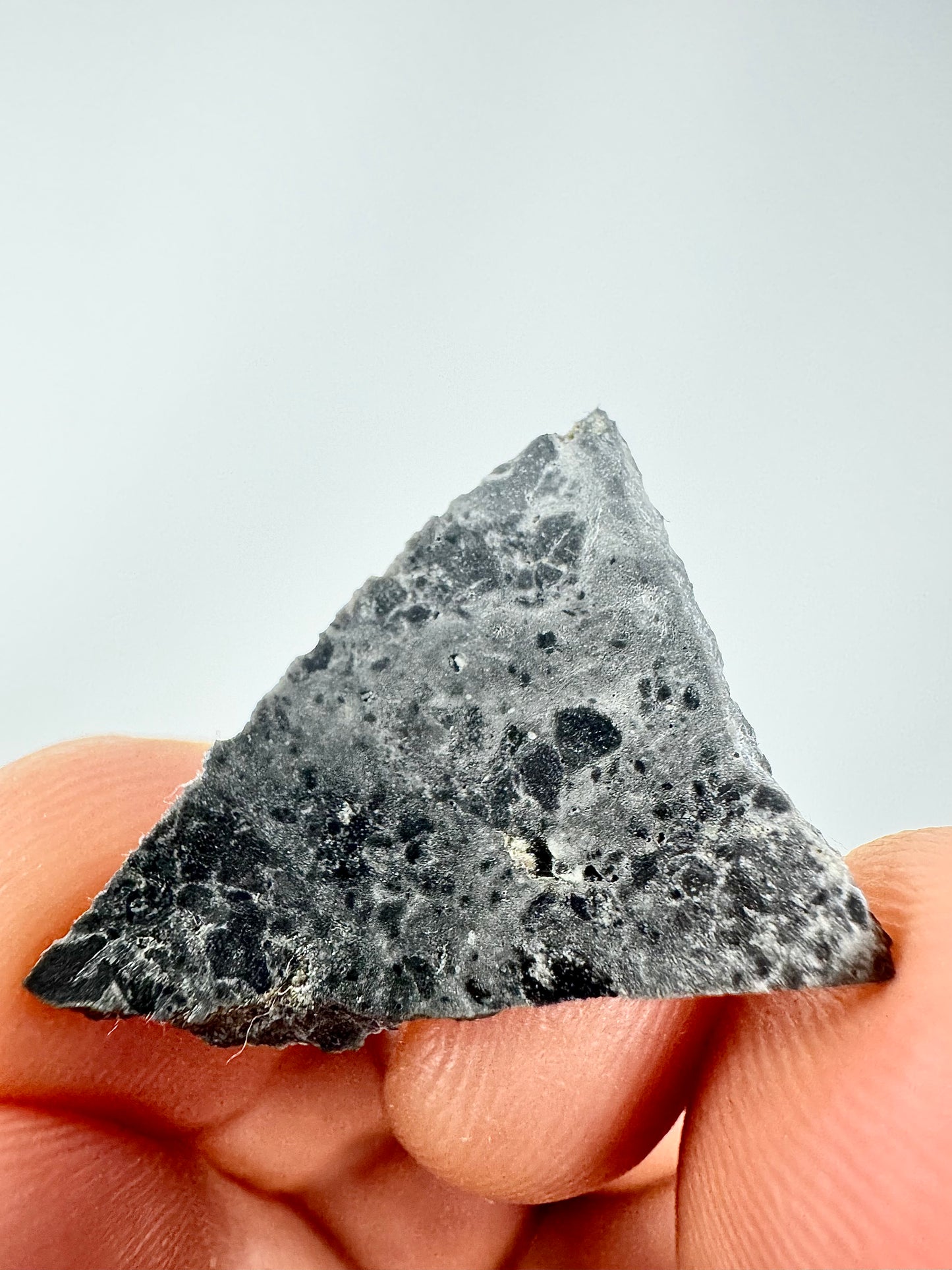 NWA 14681 Lunar Troctolitic Anorthosite - Rare Lunar Meteorite From the Lunar Highlands - 1.1g