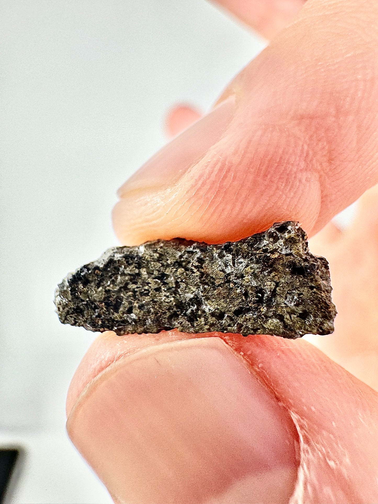 0.6g NWA 17510 Martian Shergottite Meteorite - Genuine Stone From Planet Mars