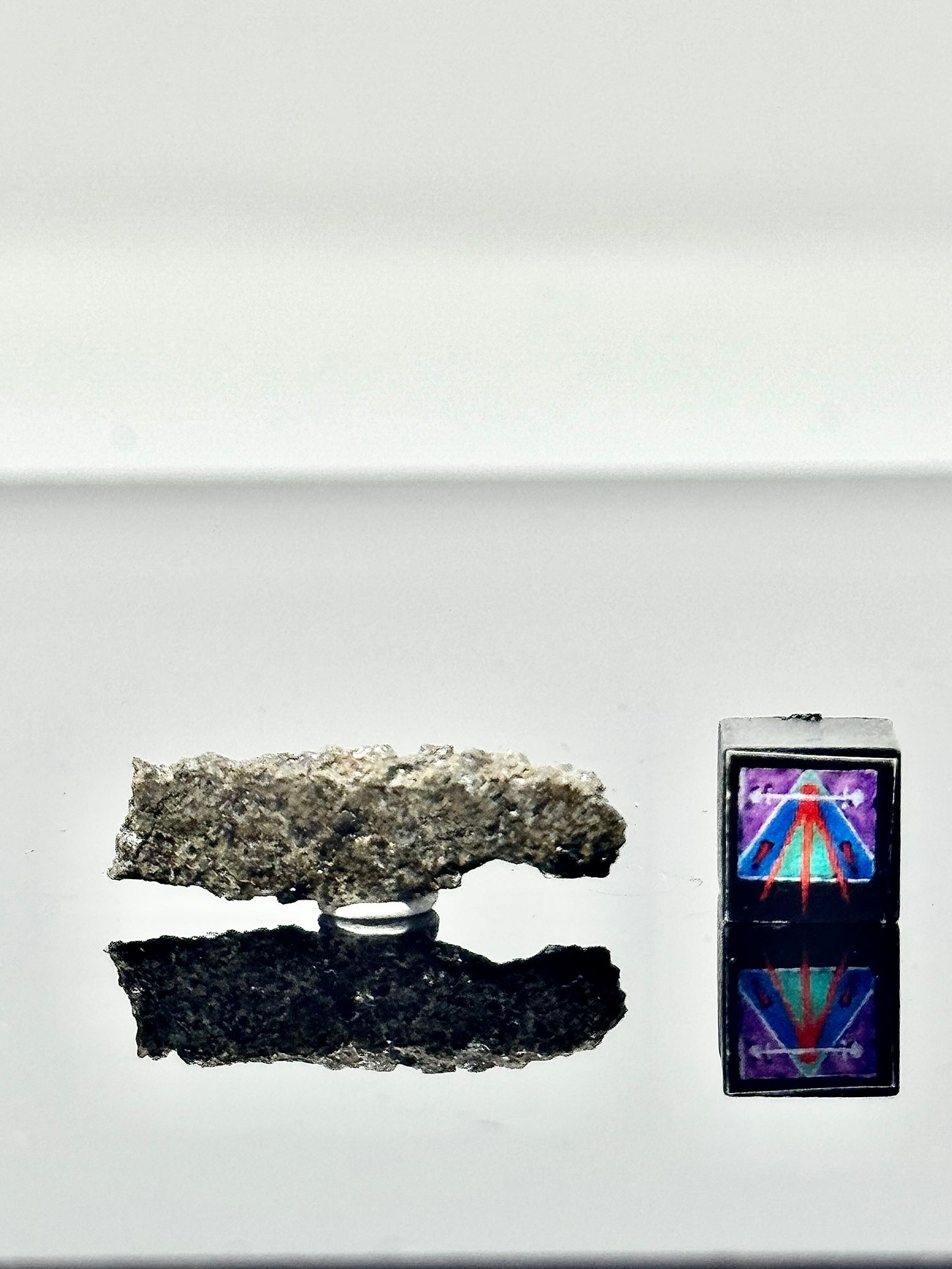 1.2g NWA 17510 Martian Shergottite Meteorite - Genuine Stone From Planet Mars