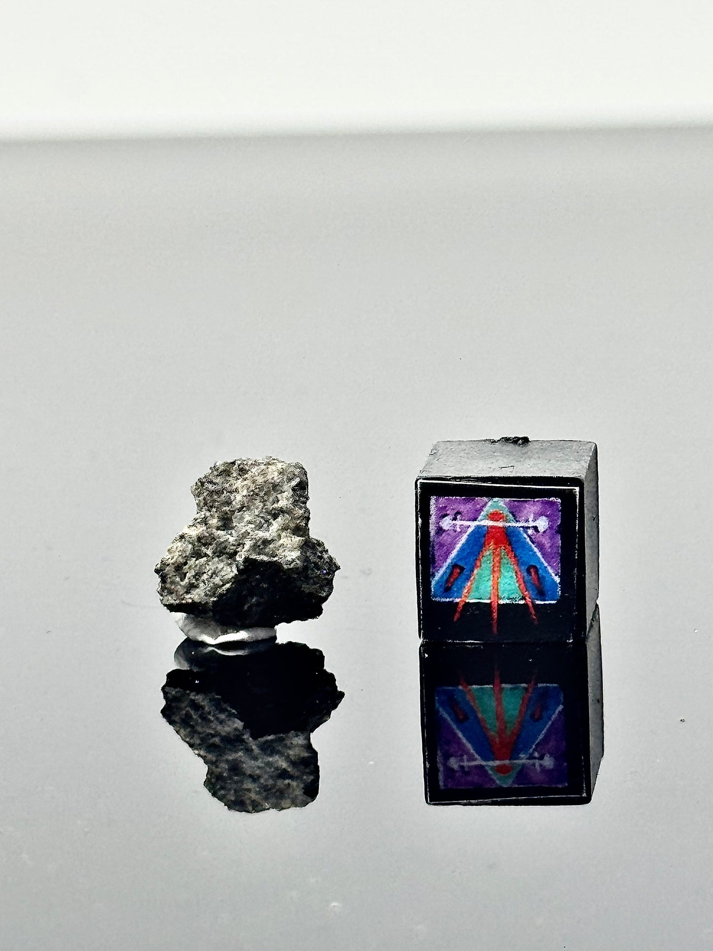 0.6g NWA 17510 Martian Shergottite Meteorite - WHOLE STONE - Genuine Stone From Planet Mars