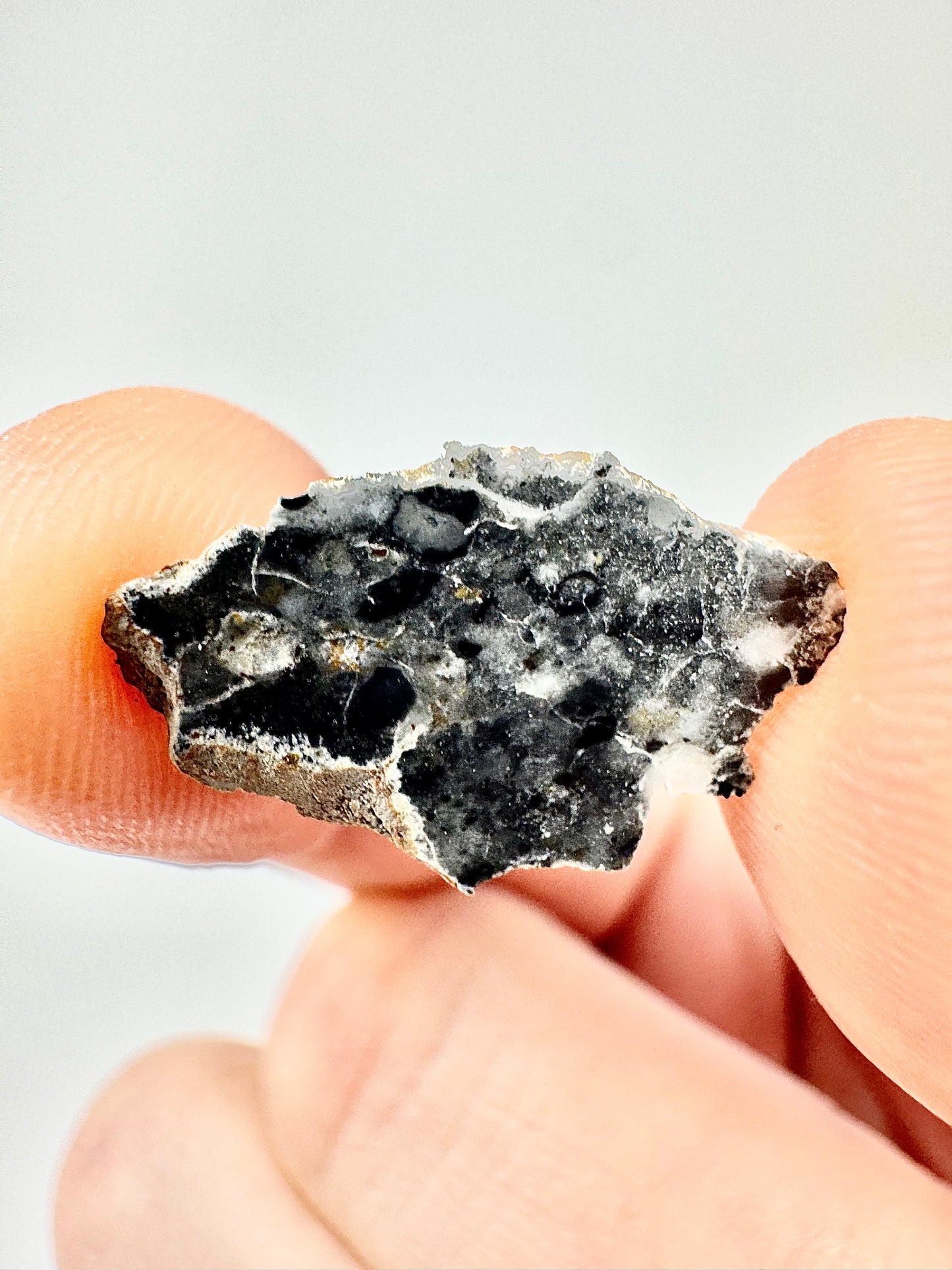 Beautiful Bechar 003 Lunar Feldspathic Breccia- 0.7g - A Piece Of Our Moon!