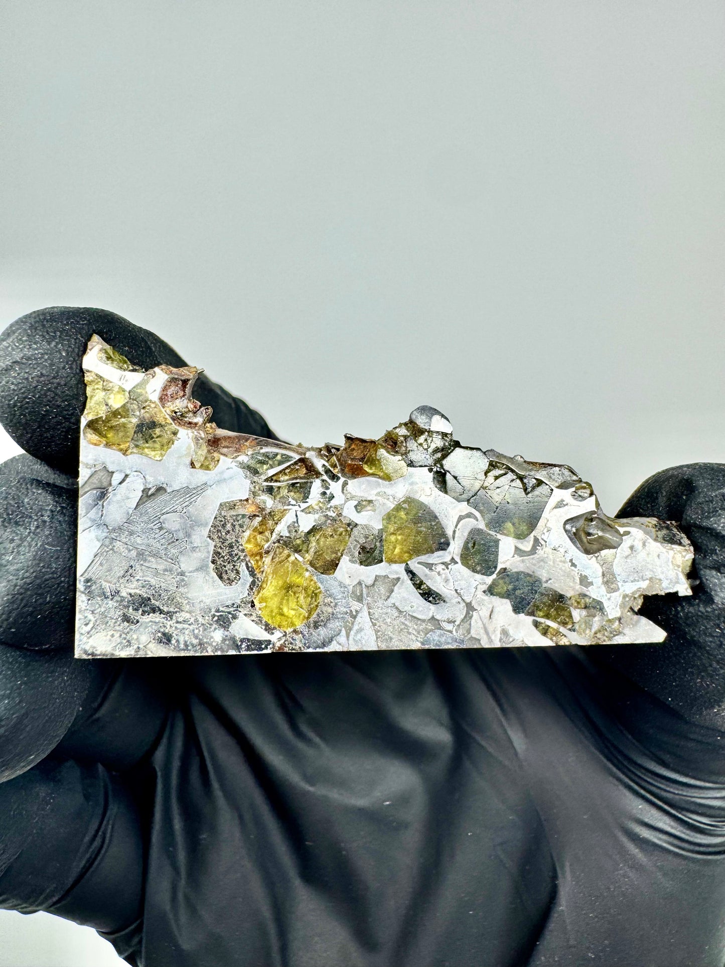 Beautifully Translucent Seymchan Pallasite Meteorite - 26.5g - From An Asteroid