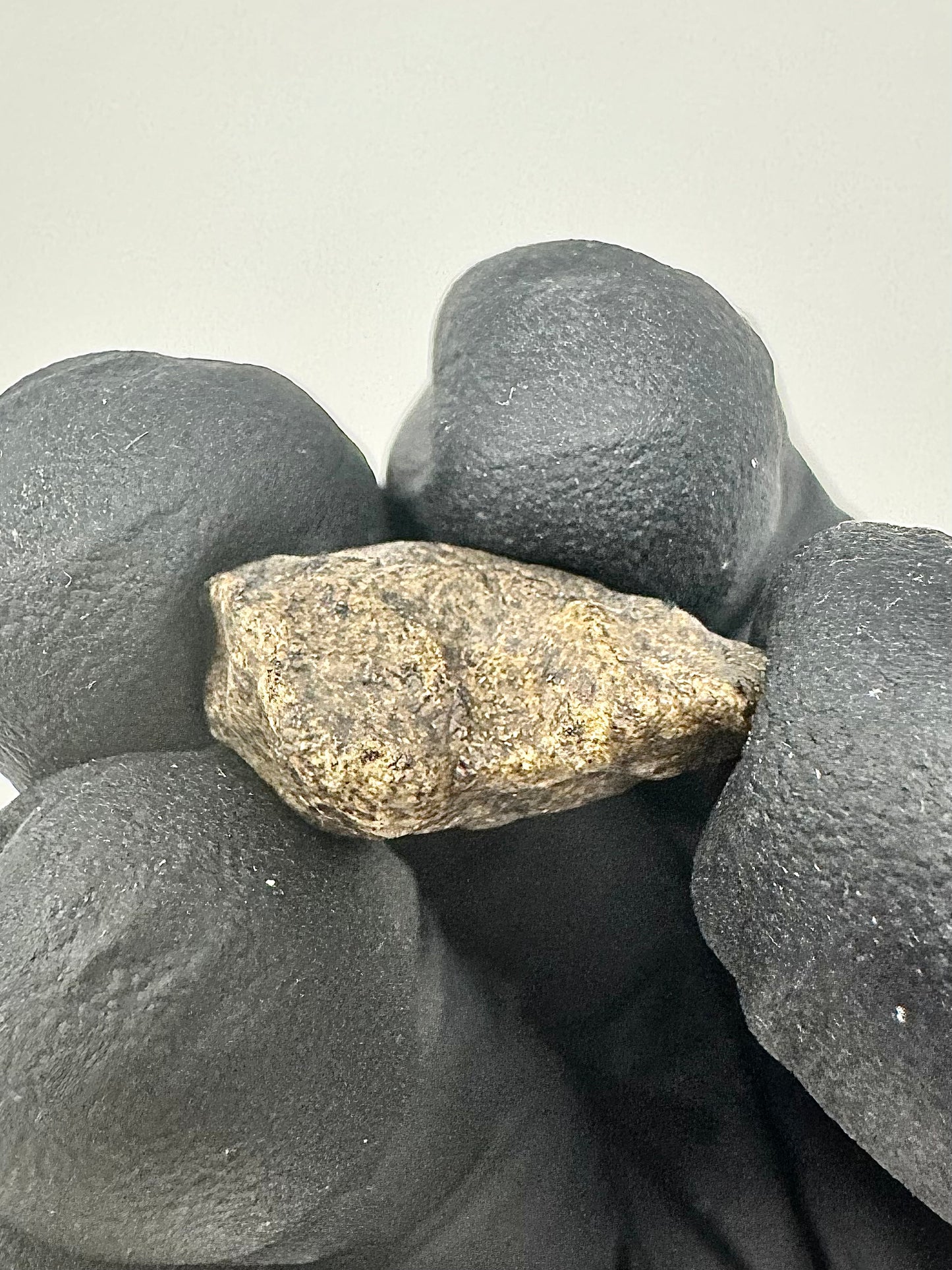 2.5g Genuine Martian Meteorite Amgala 001 - Whole Individual! Scientifically Studied Rock From Planet Mars