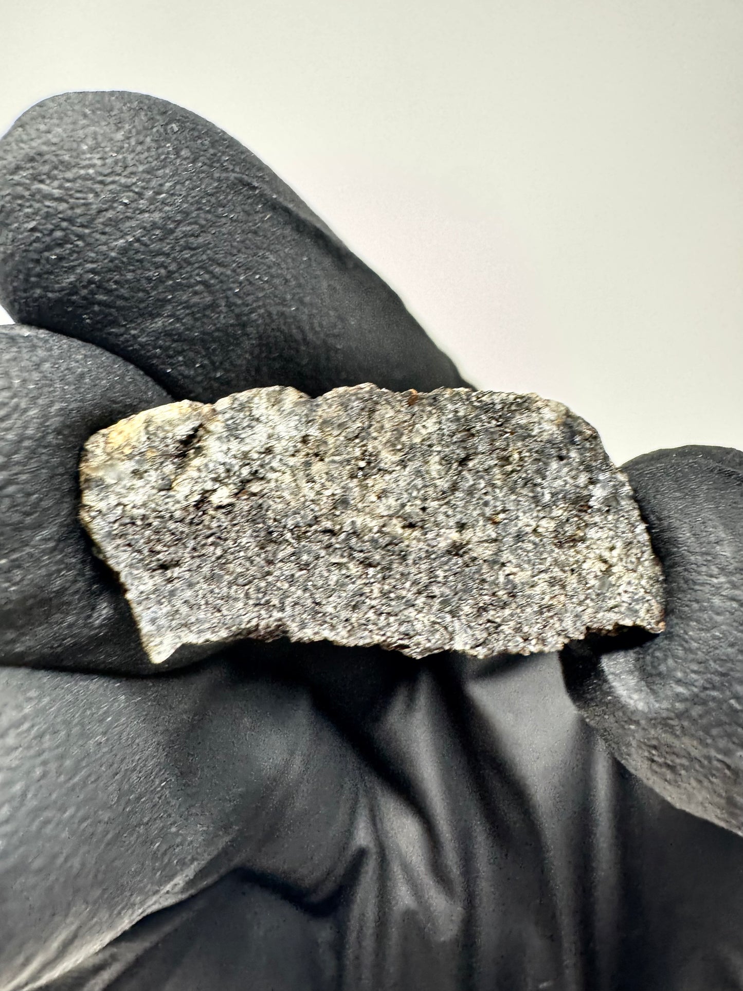 Ksar Ghilane 022 Ungrouped Achondrite - 1.6g Part Slice - Black and White Matrix - A Meteorite That’s About To Make History!