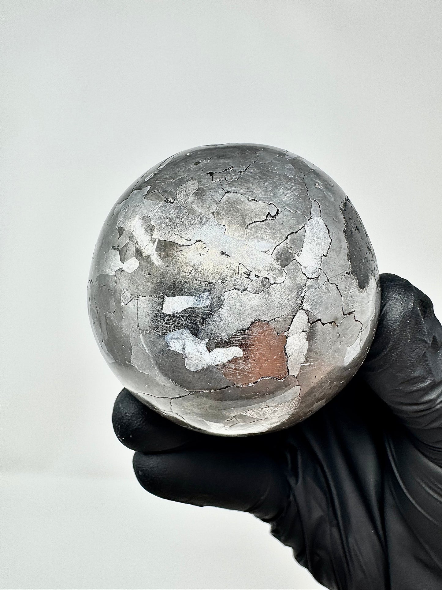 866g Campo Del Cielo Iron Sphere Meteorite from Argentina! A Work Of Art