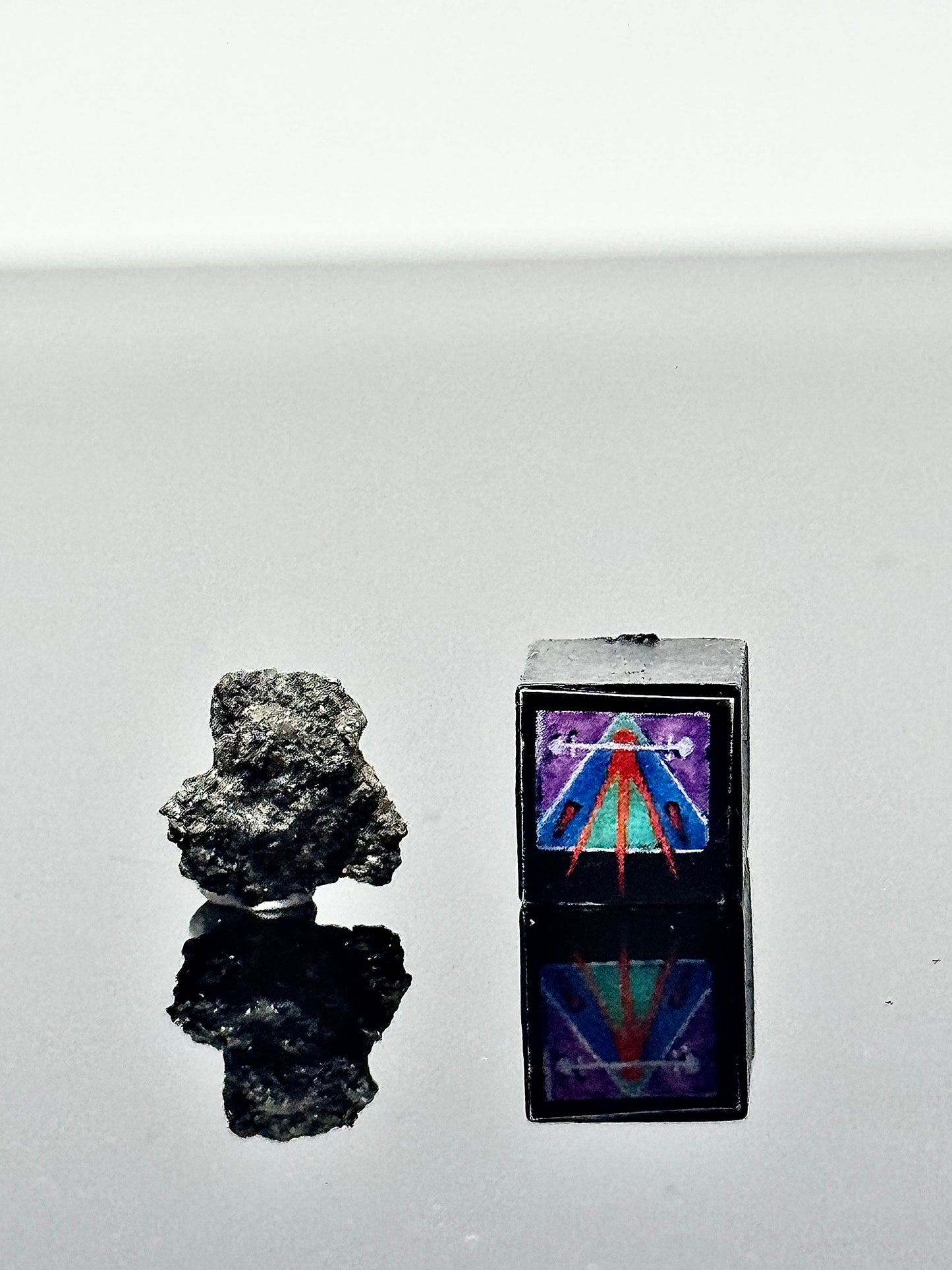 0.6g NWA 17510 Martian Shergottite Meteorite - WHOLE STONE - Genuine Stone From Planet Mars