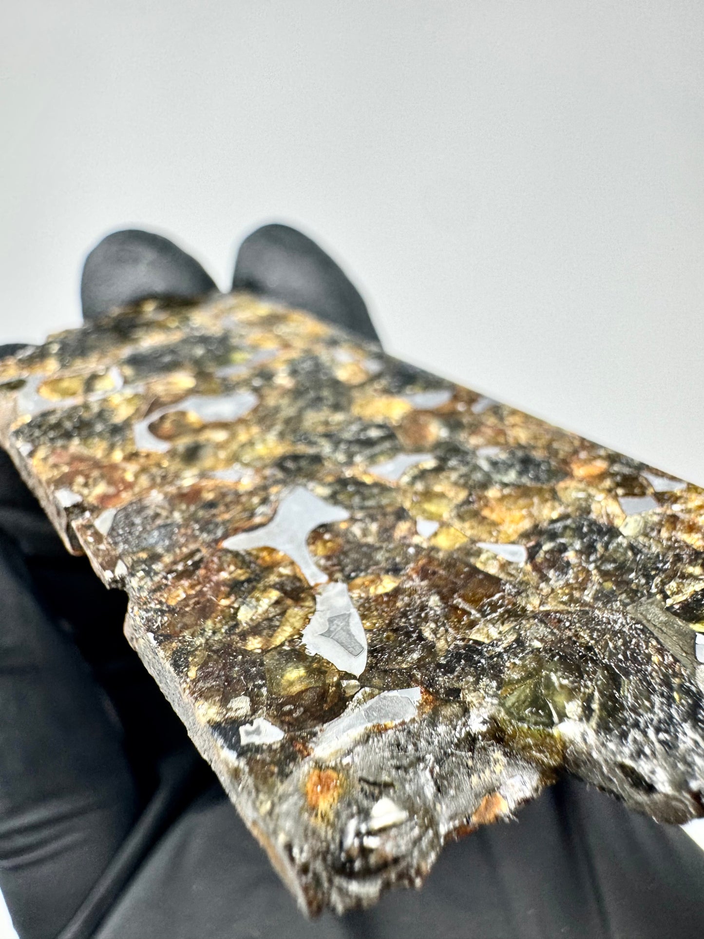 Beautifully Translucent Seymchan Pallasite Meteorite - 30.5g - From An Asteroid