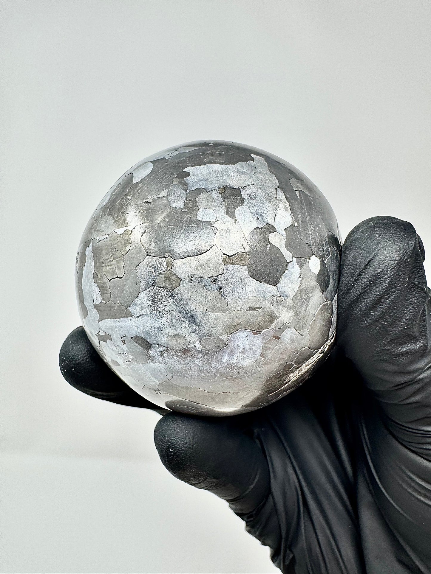 866g Campo Del Cielo Iron Sphere Meteorite from Argentina! A Work Of Art