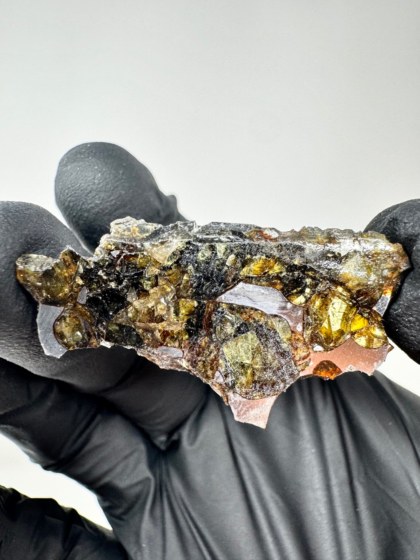 Beautifully Translucent Seymchan Pallasite Meteorite - 3.4g - From An Asteroid