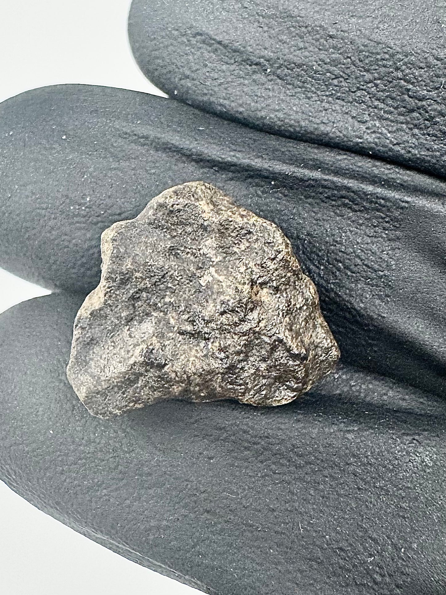 2.1g Genuine Martian Meteorite Amgala 001 - Whole Individual! Scientifically Studied Rock From Planet Mars