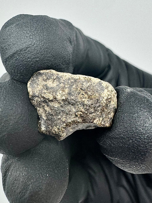 3.1g Genuine Martian Meteorite Amgala 001 - Whole Individual! Scientifically Studied Rock From Planet Mars