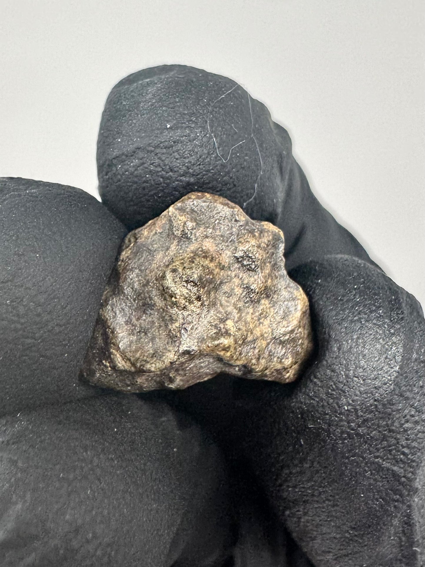 2.1g Genuine Martian Meteorite Amgala 001 - Whole Individual! Scientifically Studied Rock From Planet Mars