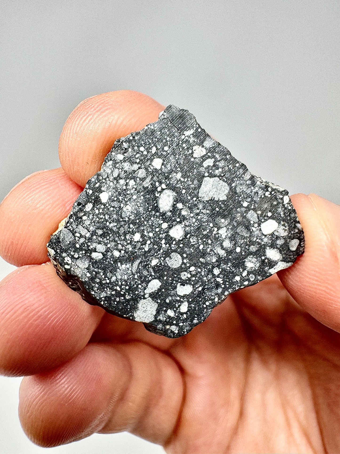 A Brand New, Under Classification Lunar Breccia - A Genuine Piece Of Our Moon! 3.7g