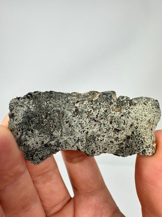 9.2g Genuine Martian Meteorite Amgala 001 with Shock Vein! Scientifically Studied Rock From Planet Mars