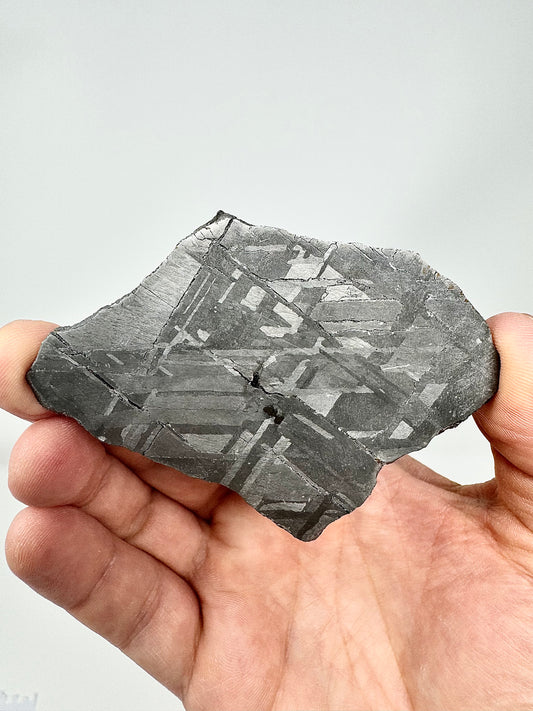 Stunning Brand New Iron Meteorite - 59.1g - Full Slice - From The Core Of An Asteroid