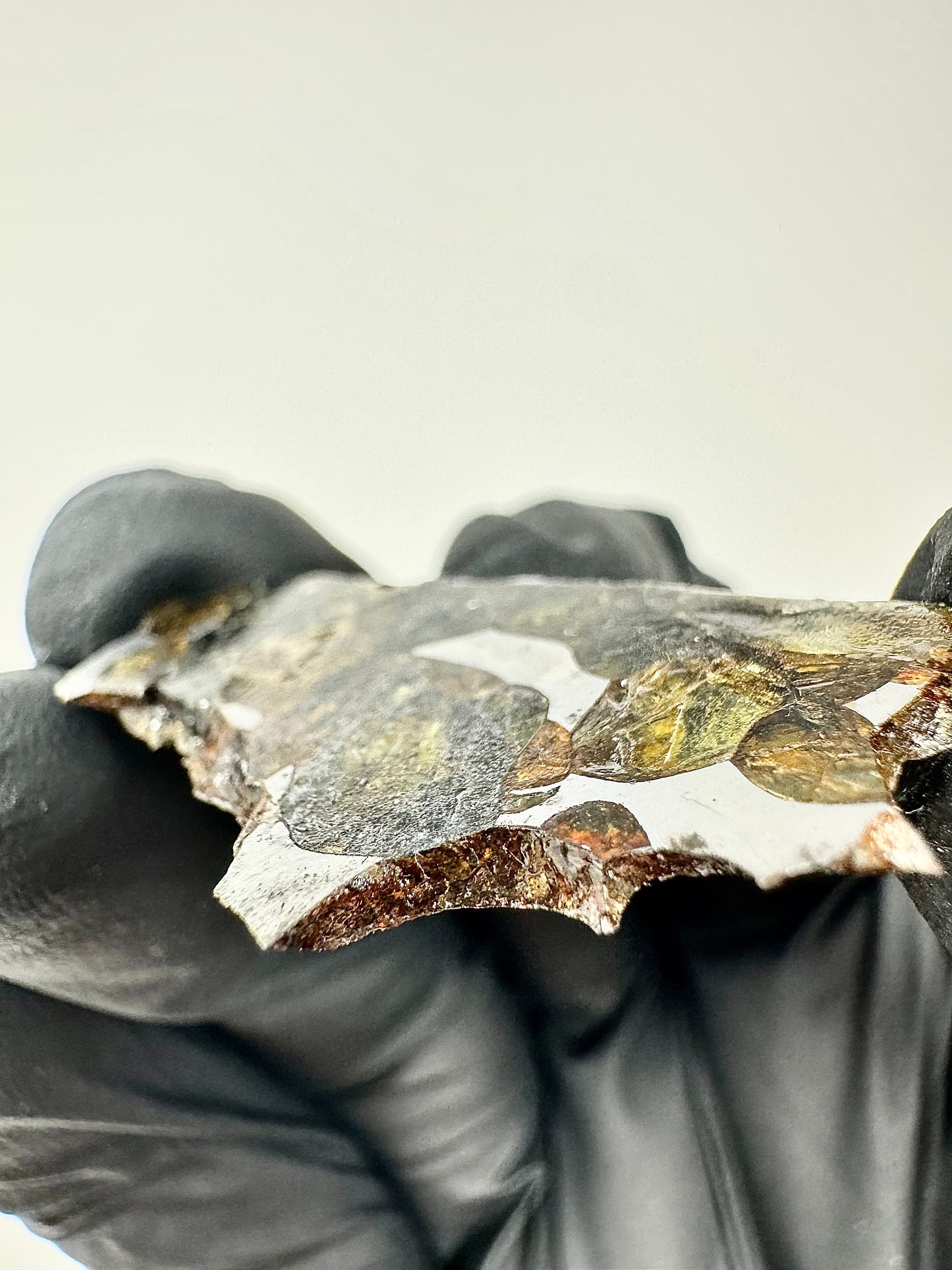 Beautifully Translucent Seymchan Pallasite Meteorite - 3.4g - From An Asteroid