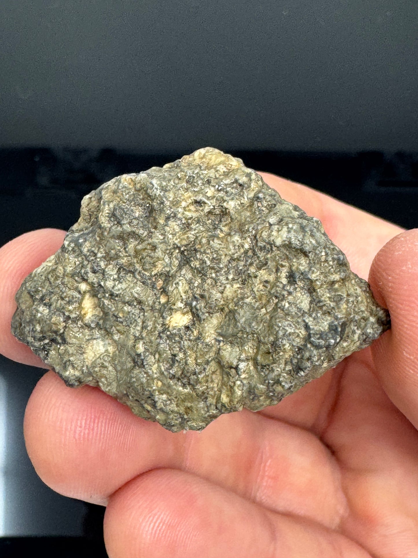 16.7g Gadamis 005 Lunar Meteorite END CUT - Rare Ferroan Anorthosite, Cataclastic - Polished - “The Apollo Lunar”