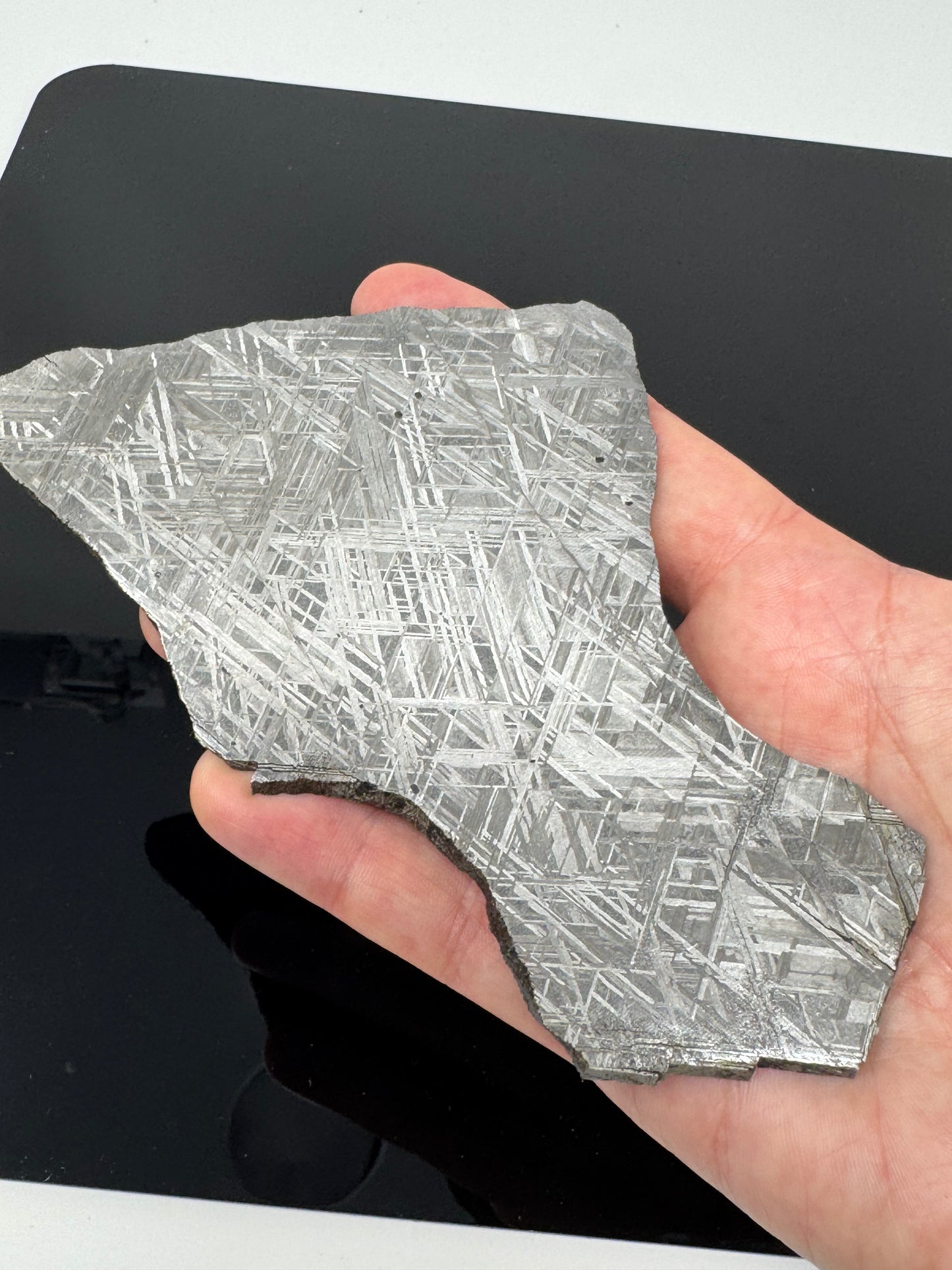 “The Infinity Iron” NWA 17092 - 149.1g Full Slice - From The Core Of An Asteroid