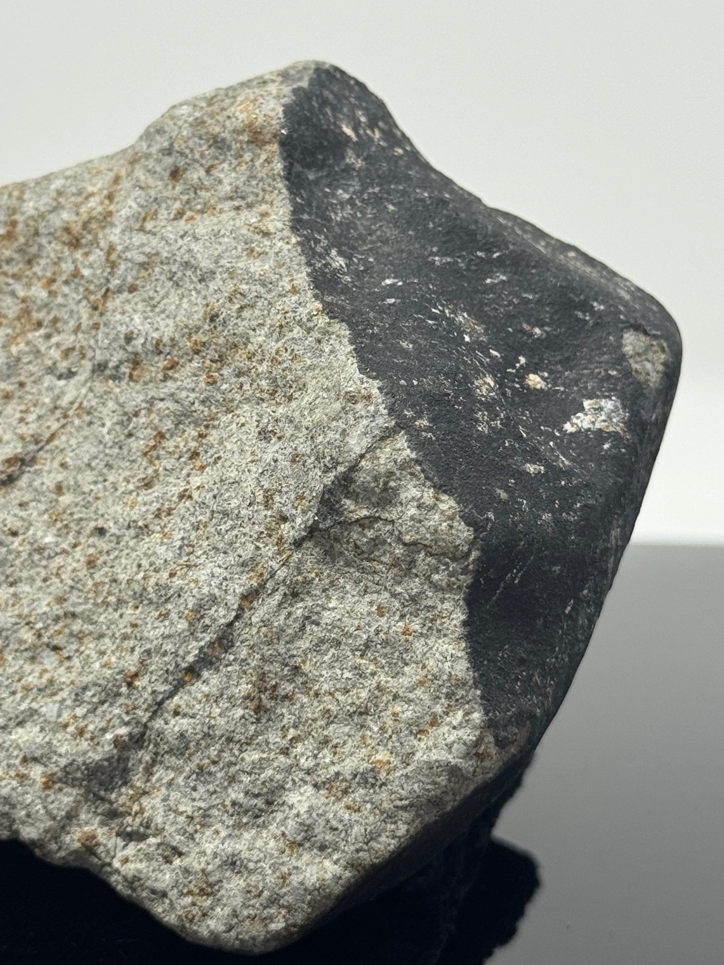 Massive, Fresh 891g HaH 346 (aka “Ghadamis”) Meteorite - Amazing Jet Black Crust, Shock Veins, Thumbprints, Contraction Cracks, Possible Witnessed Fall!