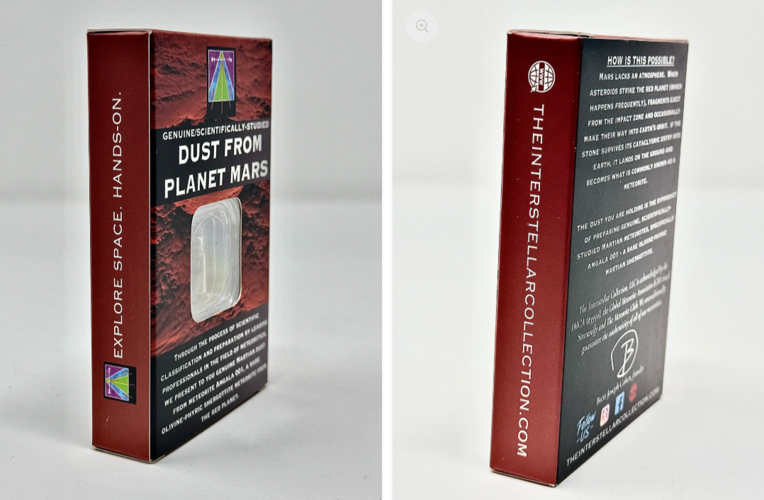 Black Friday Special: Moon, Mars, Asteroid Dust + Iron Campo Meteorite