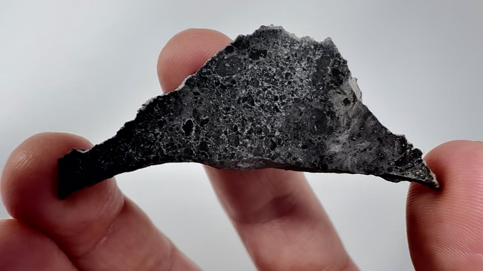 NWA 14681 Lunar Troctolitic Anorthosite - Rare Lunar Meteorite