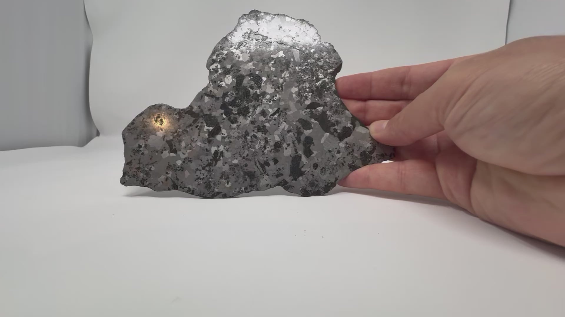 IRON METEORITE NWA 105g #C125 authentic